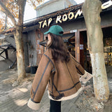 ムートンフライトボアジャケット