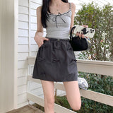 ミニリボンカーゴスカート