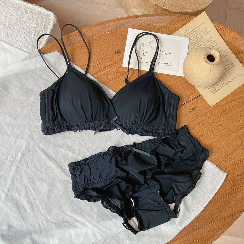 スムースミルキーブラ&ショーツSET