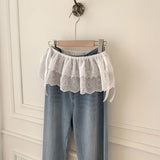 ティアードデザインフリルレイヤードスカート