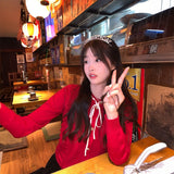 リボンフリルレディライクカーディガン