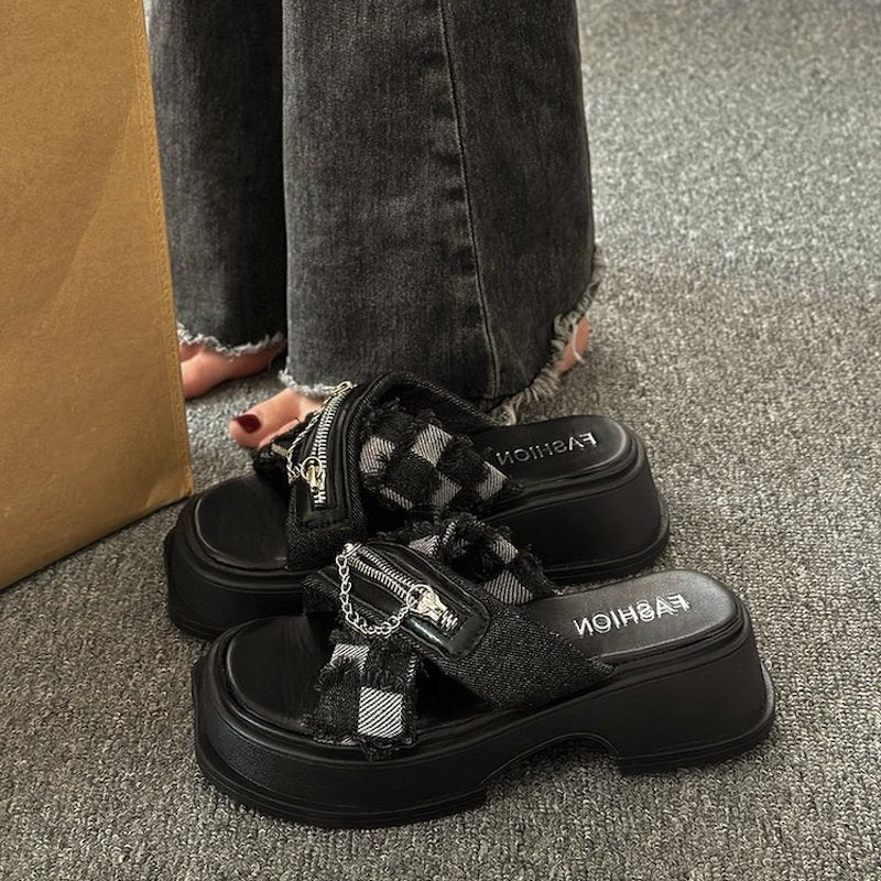 チェーンロックサンダル