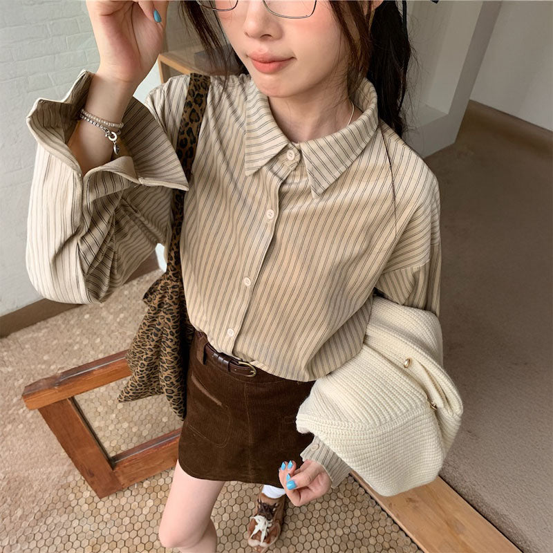 オールドストライプシャツ