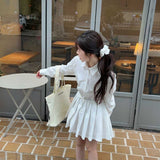 ピュアプリーツシャツワンピース