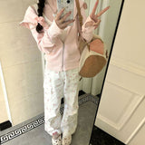 フレンチベビーピンクパーカー