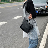 シースルーロングキャミソール