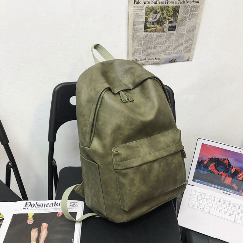 スモーキーレザーリュック