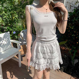 フリルワンポイントタンクトップ