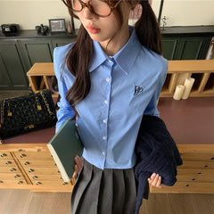 フレンチロゴレディシャツ