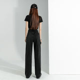 ブラックダメージデニム