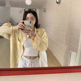 カラーストライプオーバーシャツ