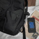 ストリングバスケットリュック