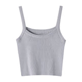 カラーリブキャミソール