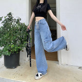 リラックスルーズカーゴデニム