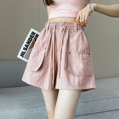 スムースハーフカーゴパンツ