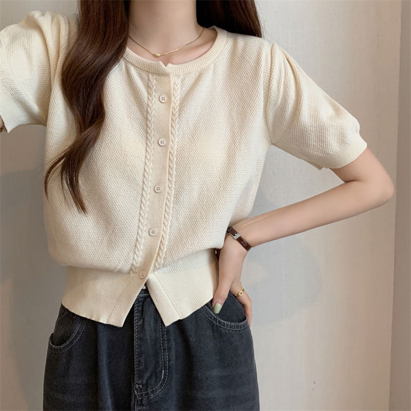 半袖サマーライトカーディガン