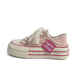 デザインストリングガールズスニーカー