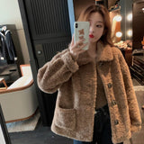 ダブルポケットファーコート