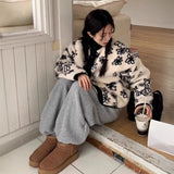 リバーシブルフラワーボアジャケット