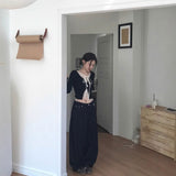 モノトーンレイヤードカーディガン