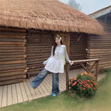 デザインチュニックワンピース