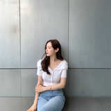 2wayセーラーラペルリブトップス