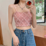 フレンチローズショートキャミソール