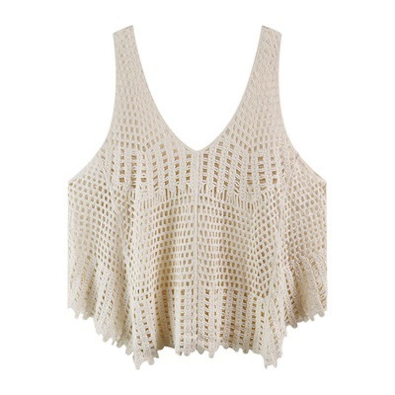 ノースリーブサマーニット&タンクトップSET