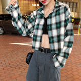 カジュアルショートネルシャツ