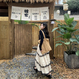 フラワーシフォンティアードワンピース