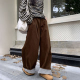 裏地ストライプカラーパンツ