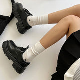 メタルプレートレザーシューズ