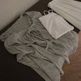 ルーズフレアリボンカーディガン