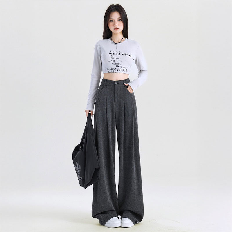 ソフトリラックスタックパンツ