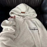 ストリートロゴボタンフーディー