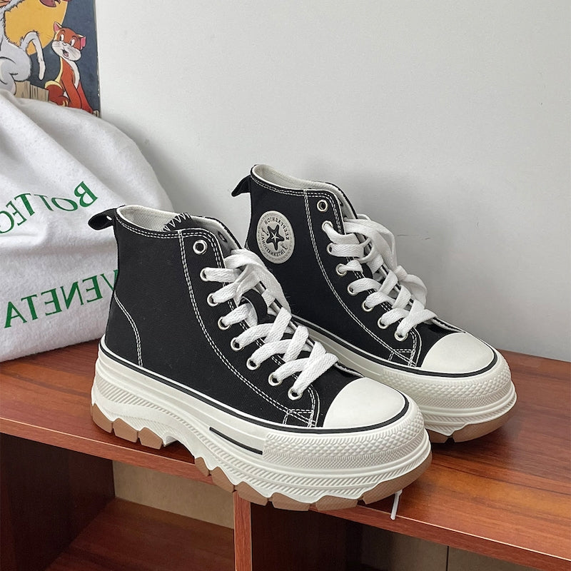 クラシックハイソールスニーカー