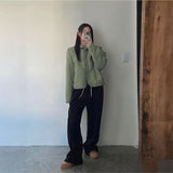 リバーシブルフラワーボアジャケット