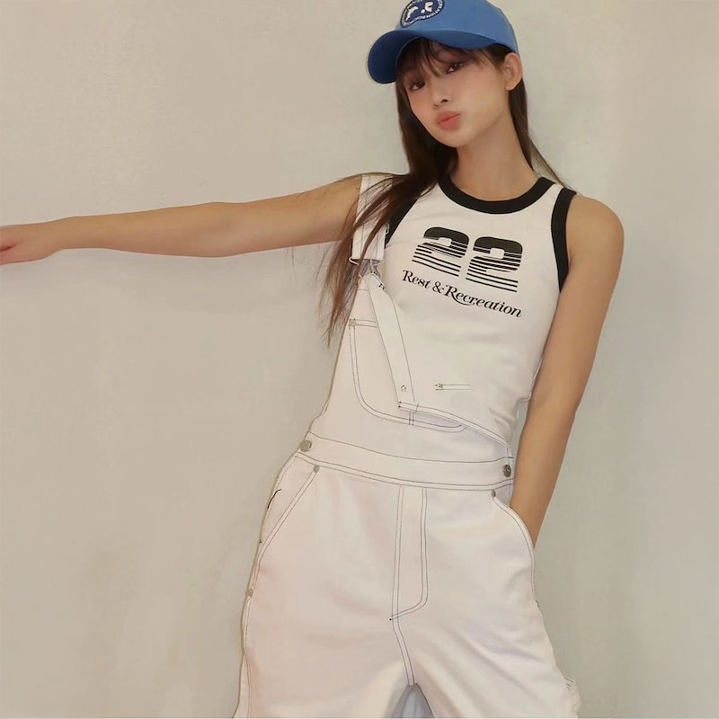 ナンバーロゴリンガータンクトップ