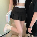 ロゴウエストストライプスカート