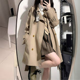 カジュアルスクールトレンチコート