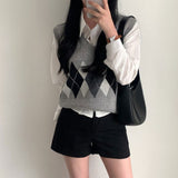 グレーアーガイルベスト