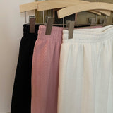 裏起毛カジュアルリブパンツ