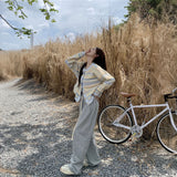 パターンファブリックカーディガン