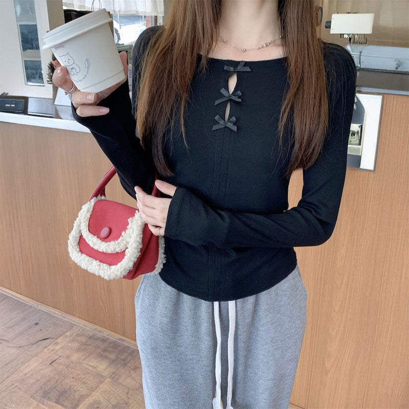 トリプルミニリボンロンT