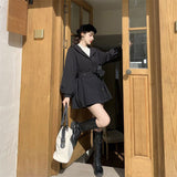 ウエストベルトフーディートレンチコート