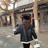 ムートンフライトボアジャケット