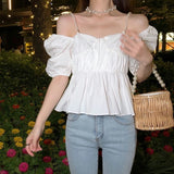 パールチェーンパフトップス