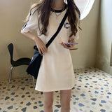 半袖トラックワンピース