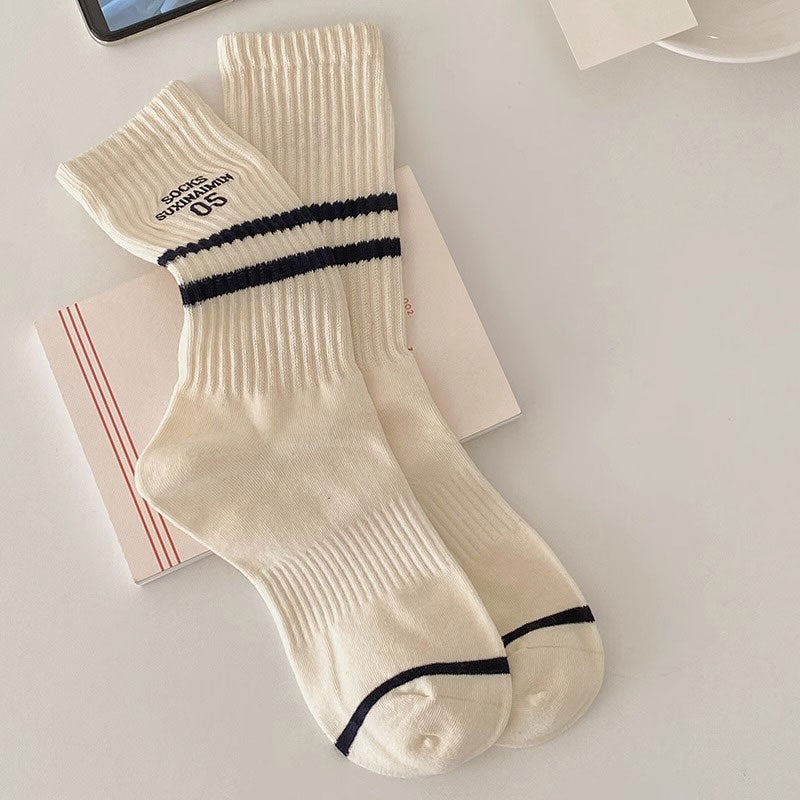 ナンバーリブラインロゴソックス