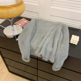 ミニリボンシャギーカーディガン